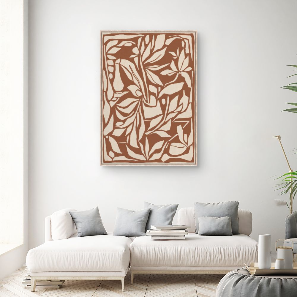 Tableau Feuilles abstraites