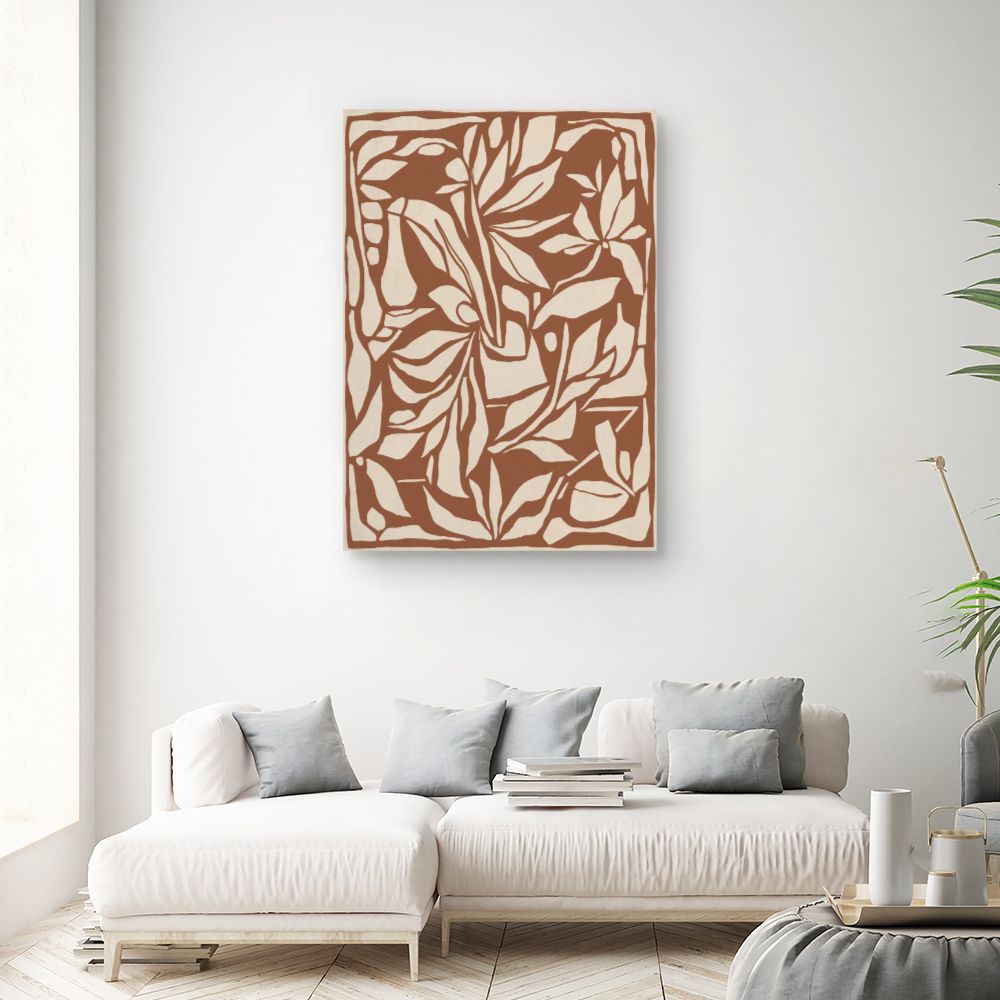 Tableau Feuilles abstraites