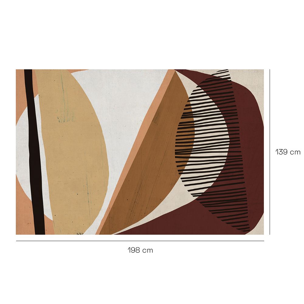 Tapis n°255 Formes abstraites élégantes