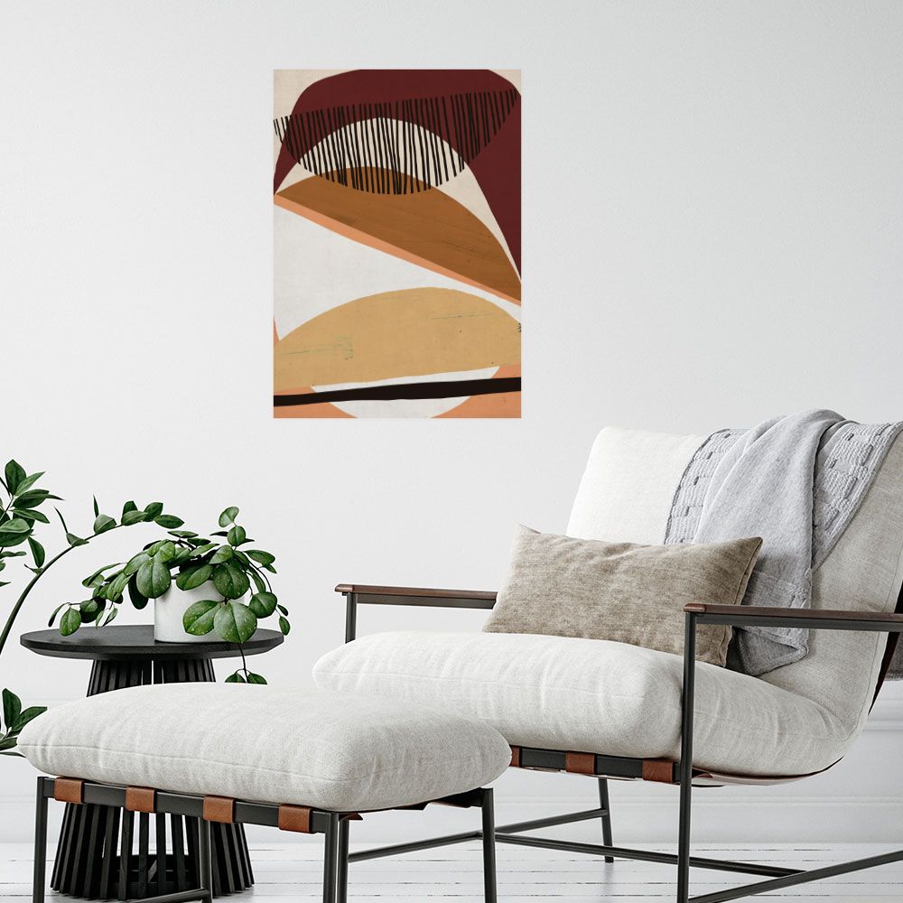 Affiche Formes abstraites dynamiques