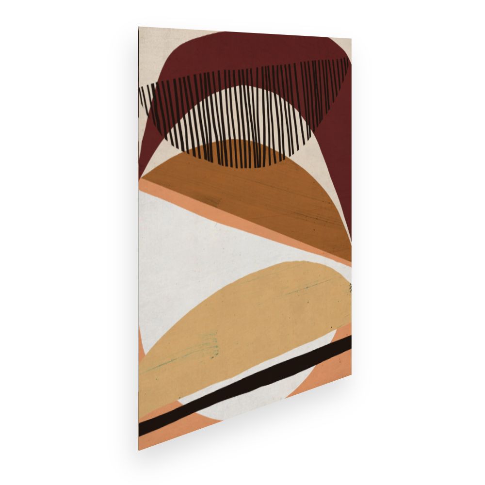 Affiche Formes abstraites dynamiques