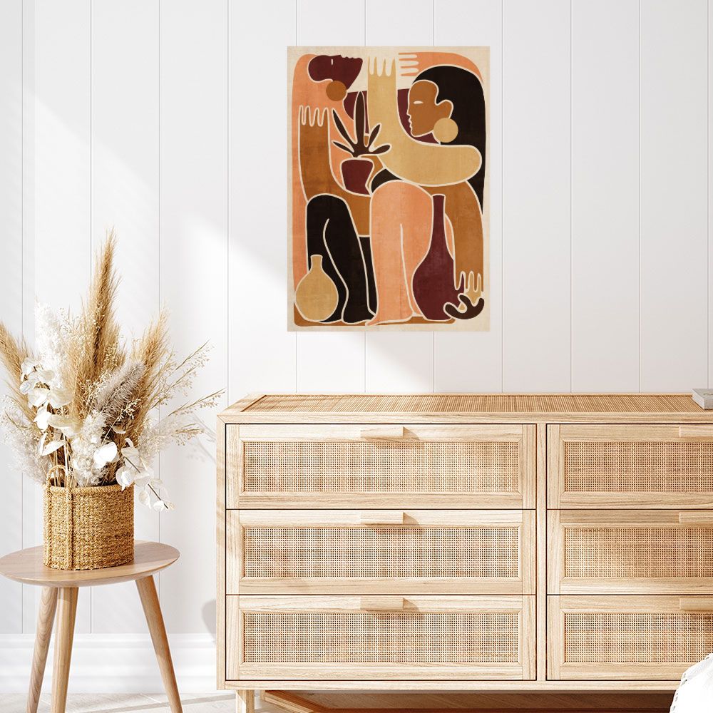 Affiche Formes artistiques élégantes