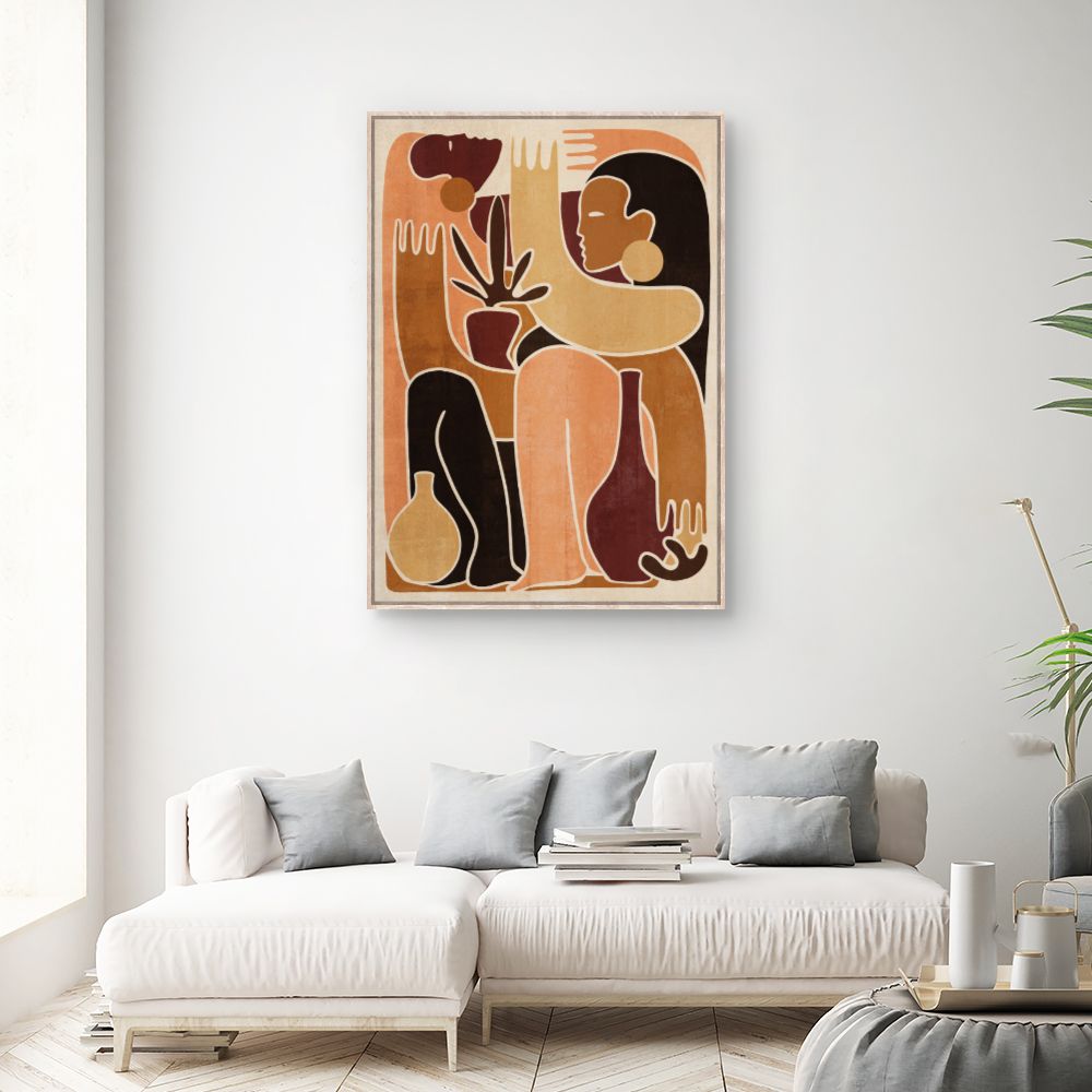 Tableau Formes abstraites élégantes