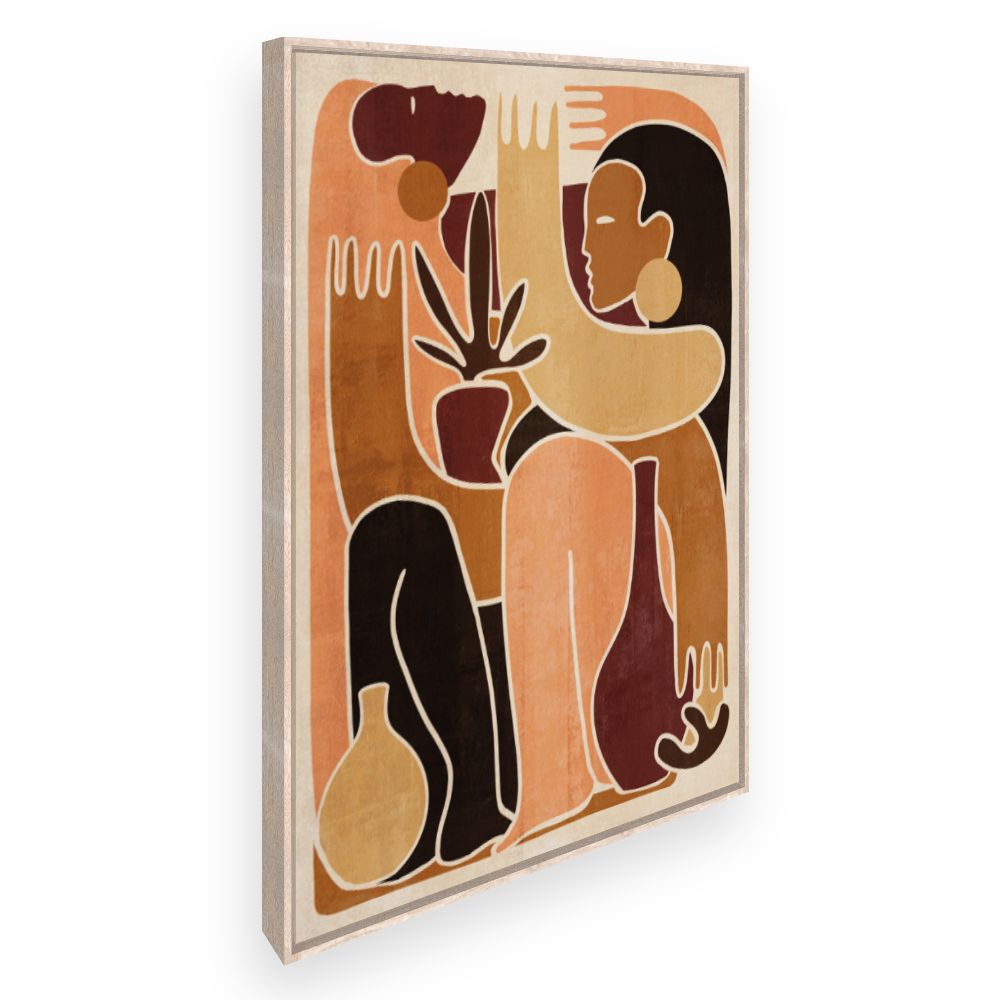 Toile Formes abstraites élégantes