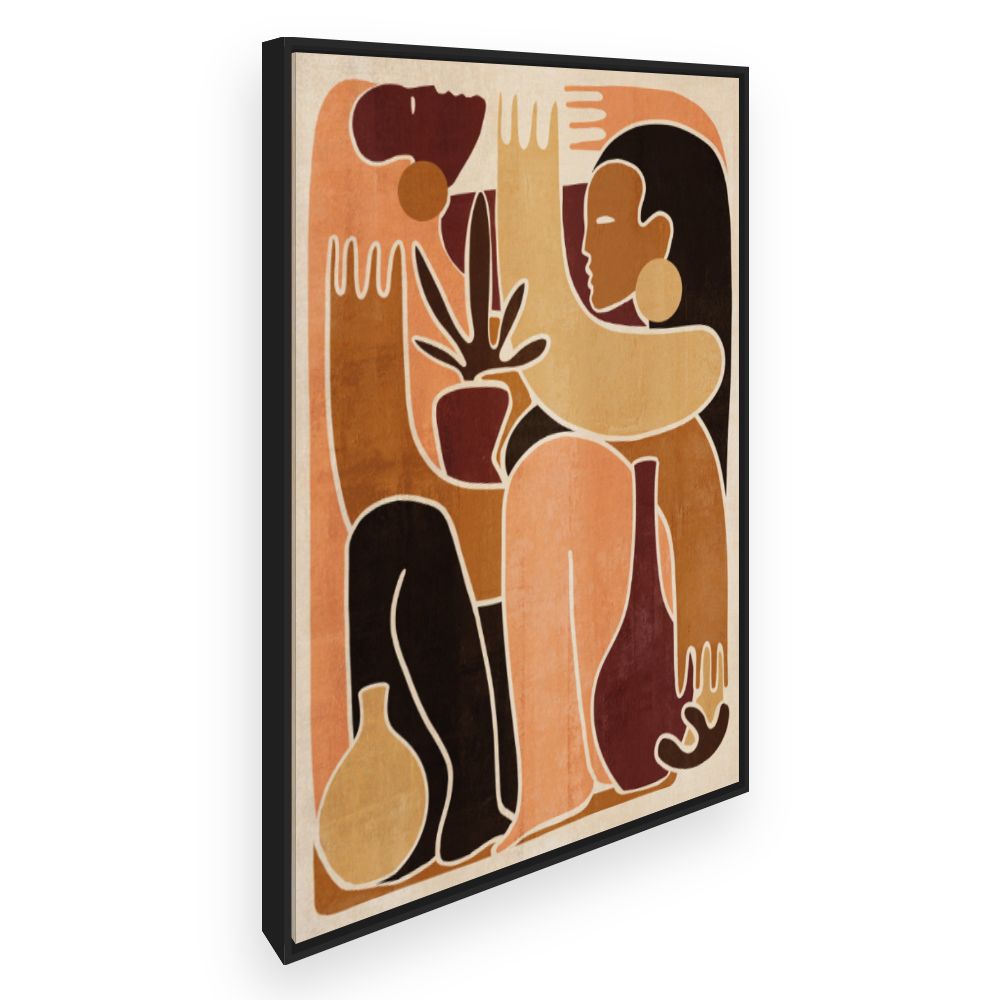 Toile Formes abstraites élégantes