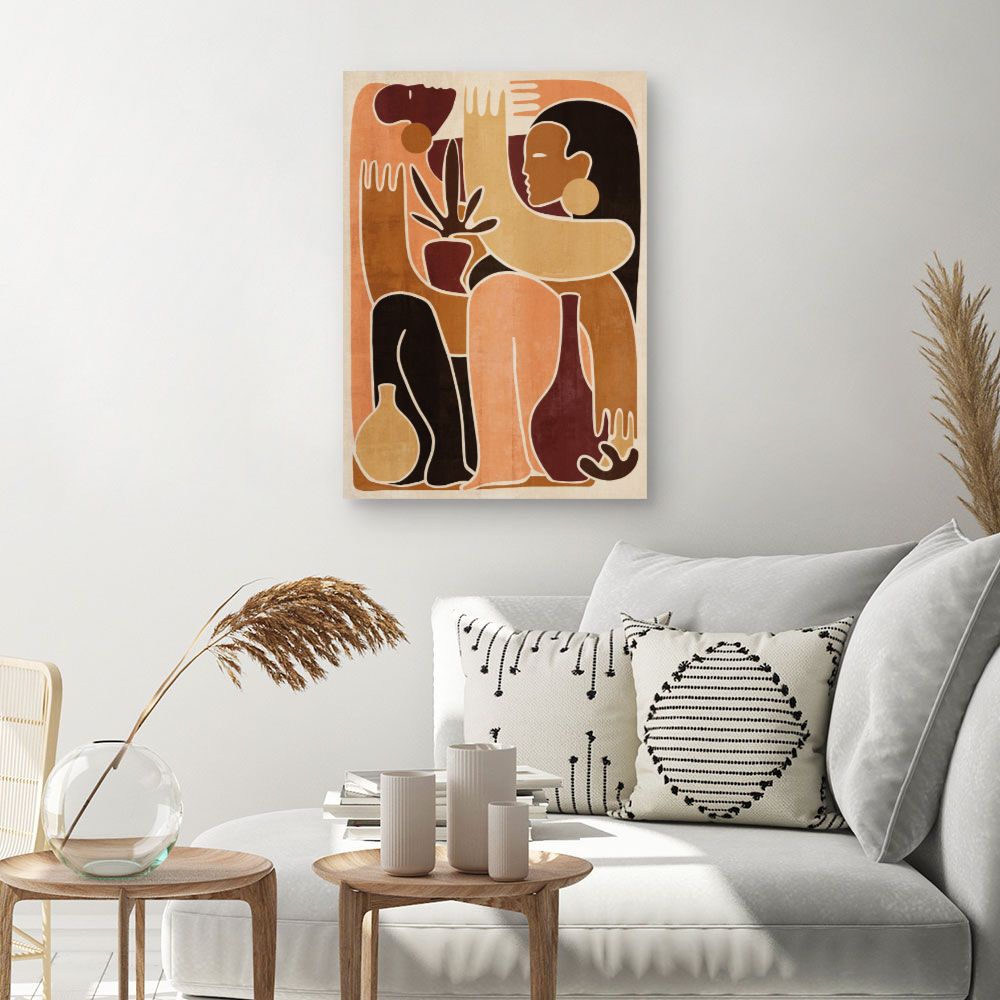 Tableau Formes abstraites élégantes