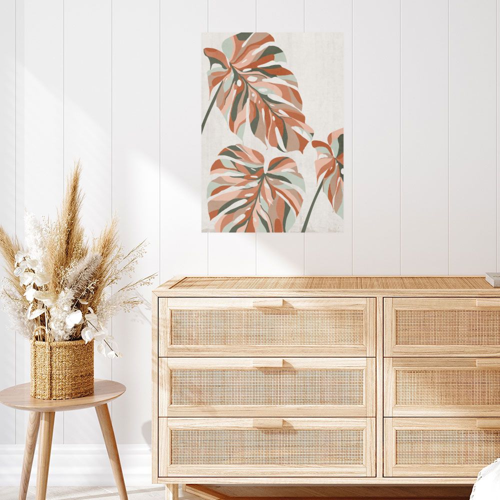 Affiche Feuillage exotique