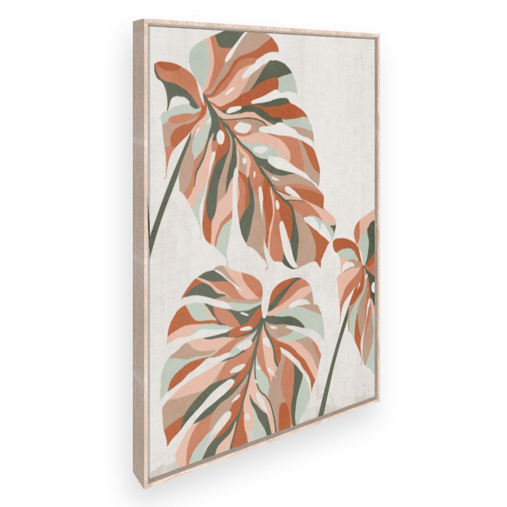 Toile Feuilles artistiques