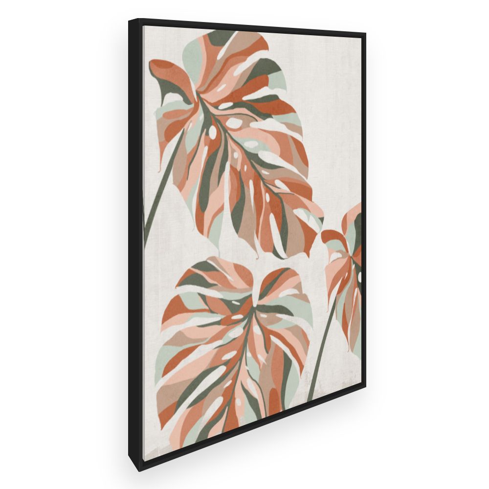 Toile Feuilles artistiques