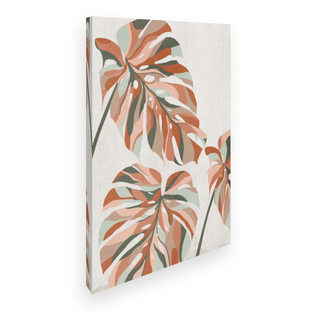 Toile Feuilles artistiques