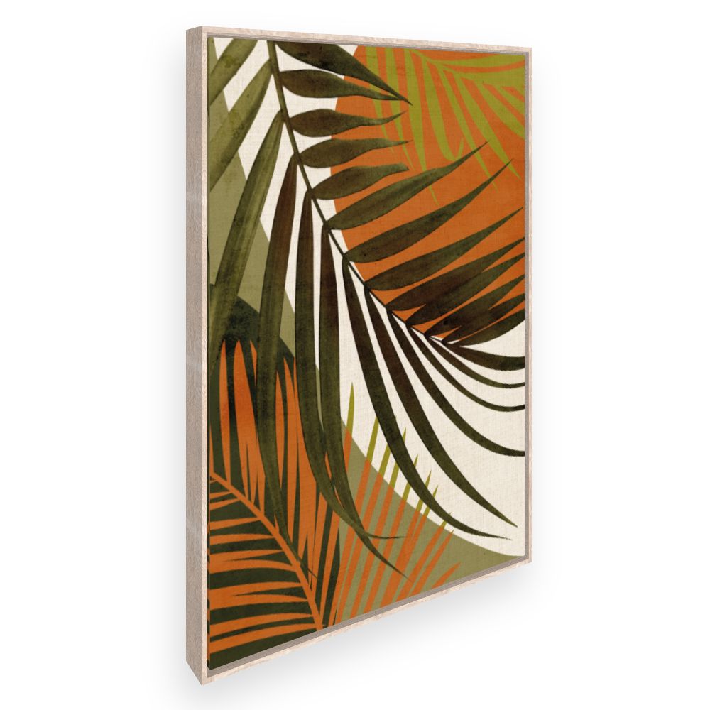 Toile Feuillage tropical