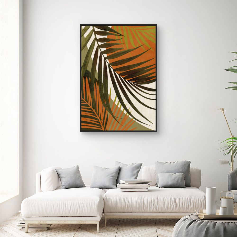 Tableau Feuillage tropical