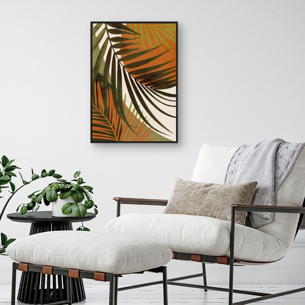 Tableau Feuillage tropical