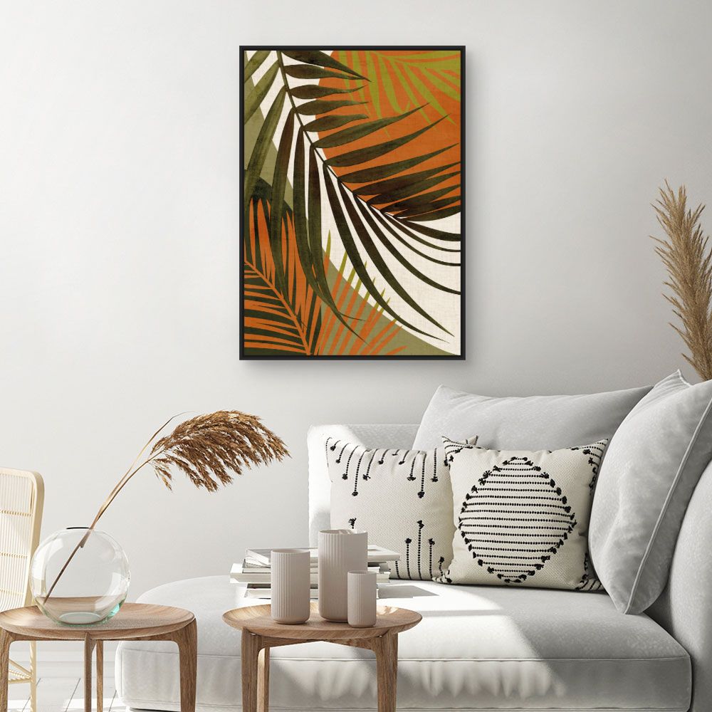 Tableau Feuillage tropical
