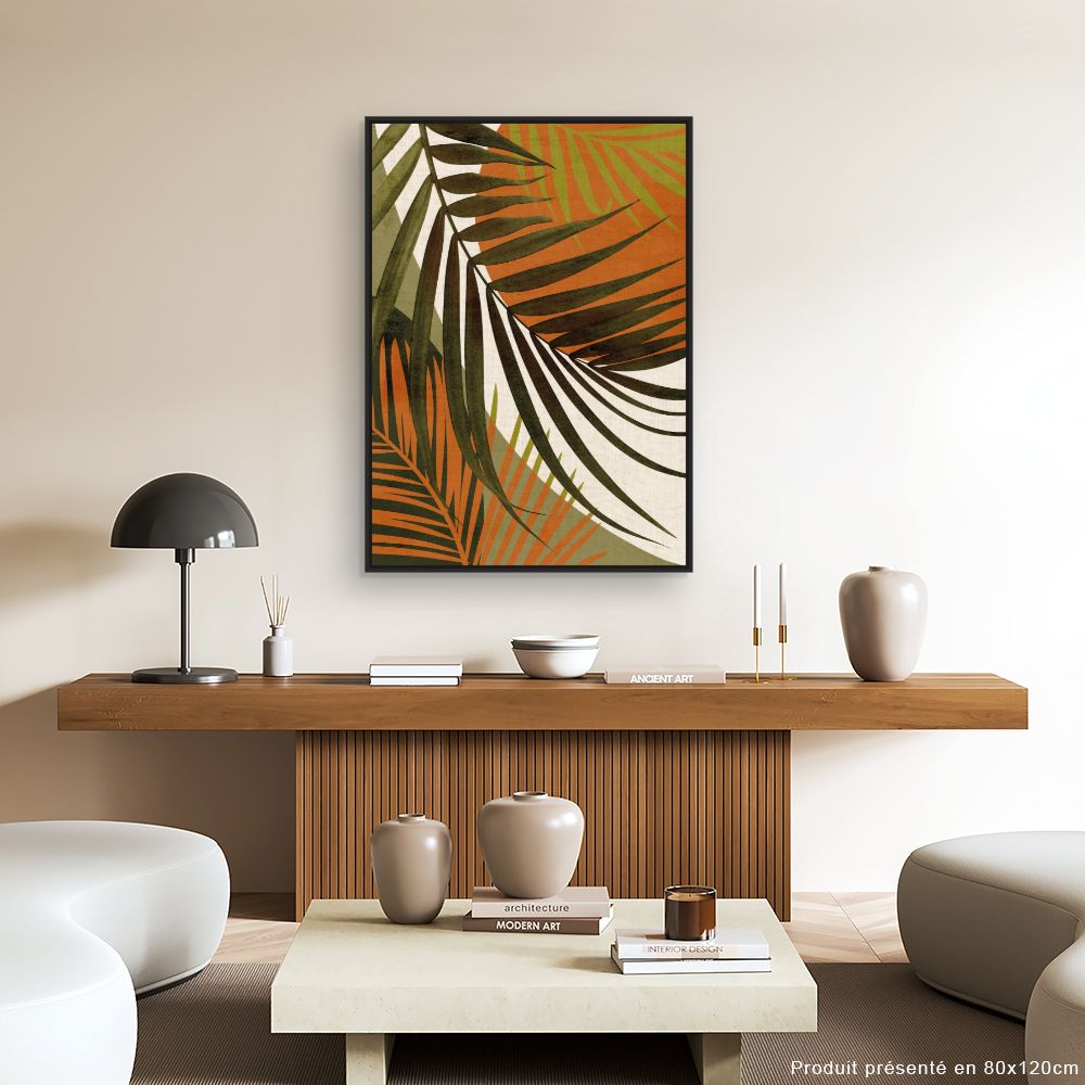Tableau Feuillage tropical