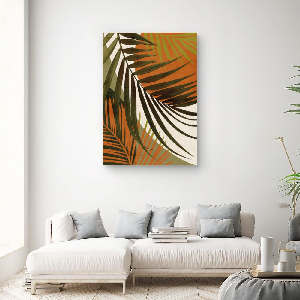 Tableau Feuillage tropical