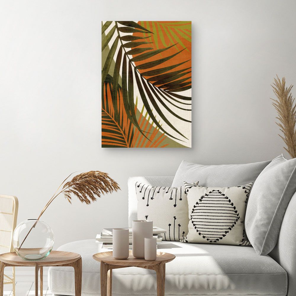 Tableau Feuillage tropical