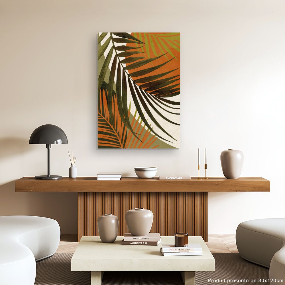 Tableau Feuillage tropical