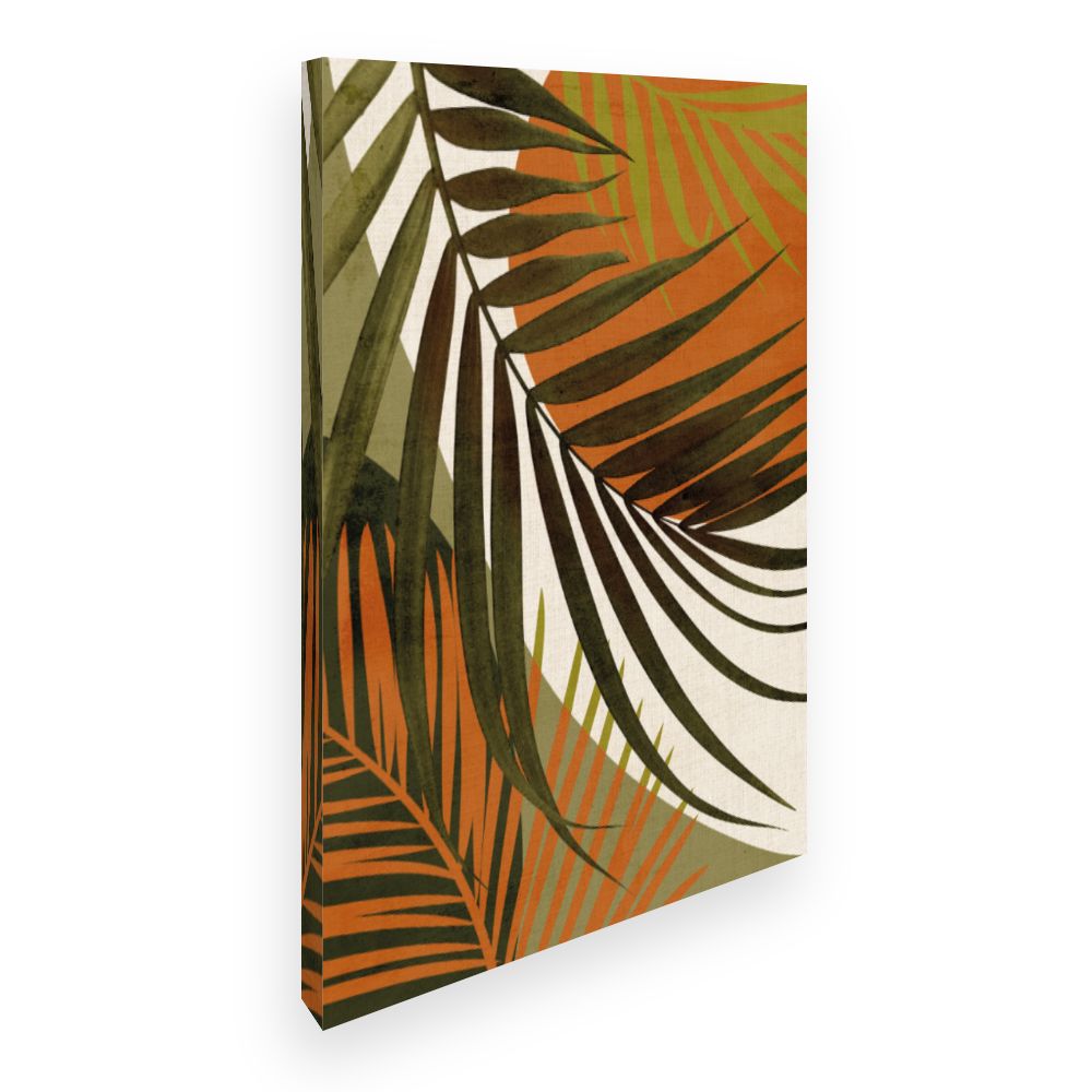 Toile Feuillage tropical