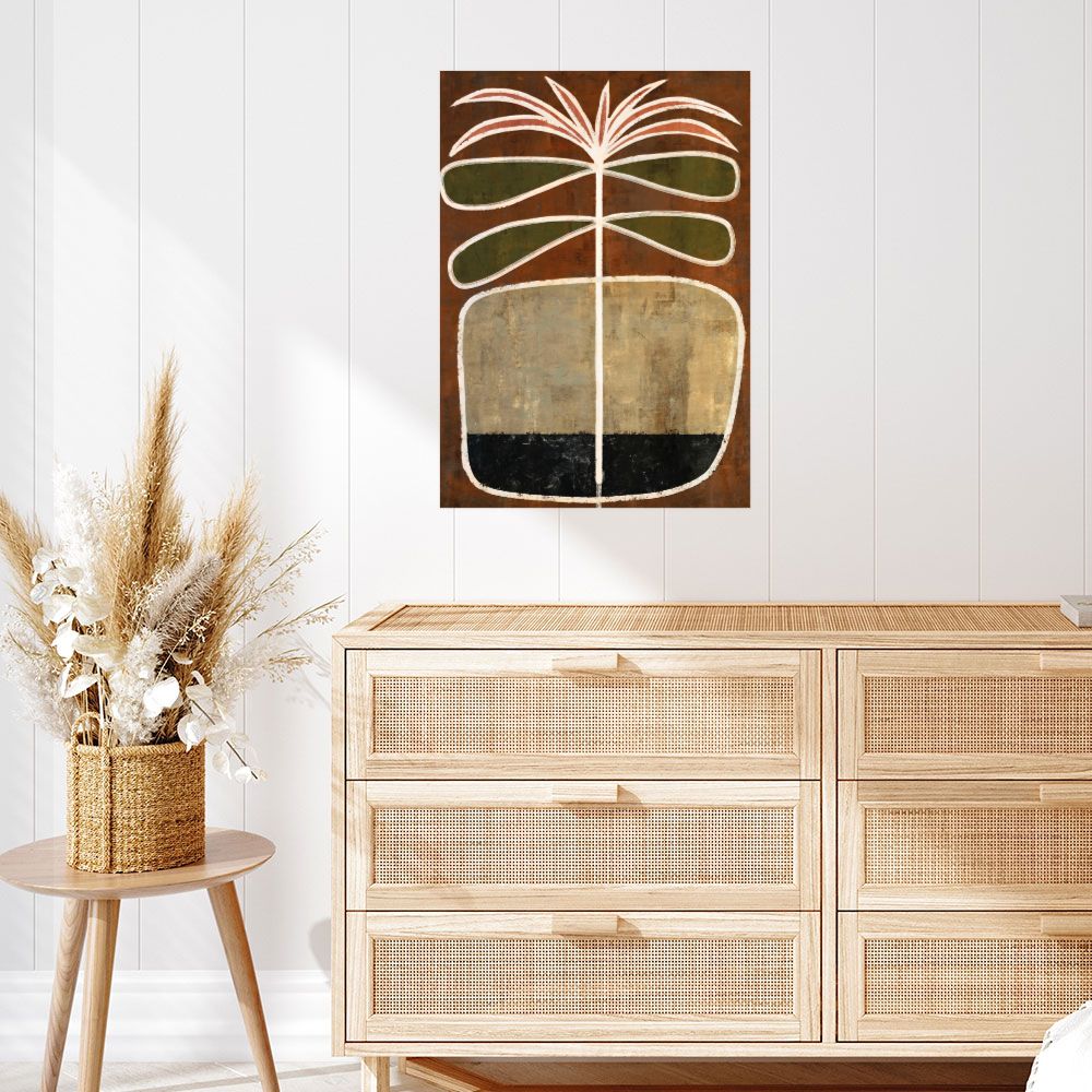 Affiche Plante stylisée moderne