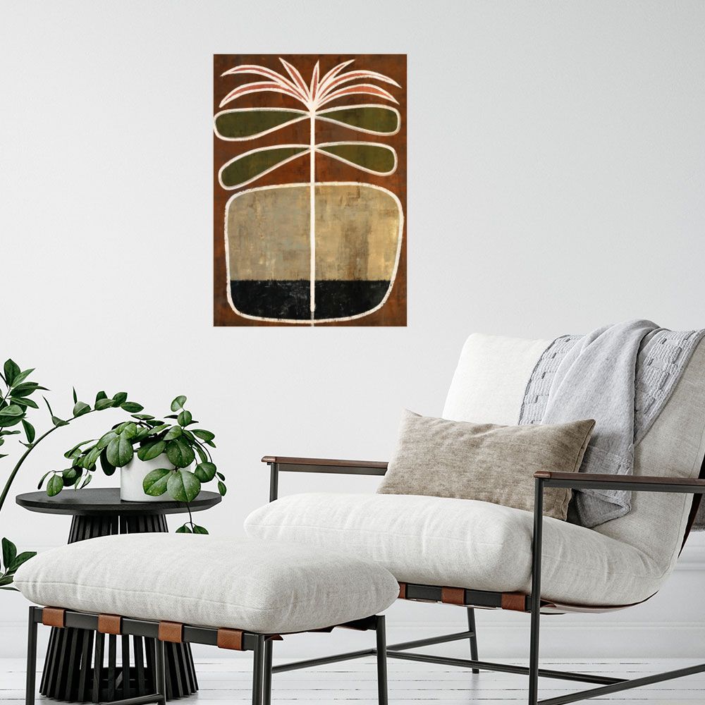 Affiche Plante stylisée moderne