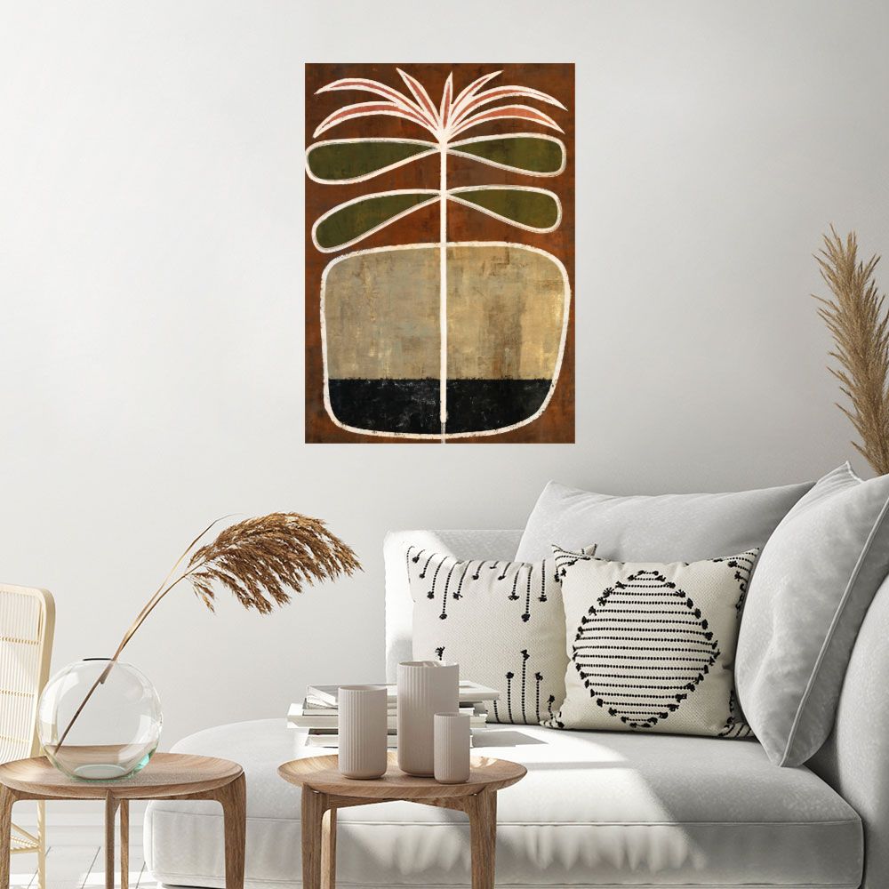 Affiche Plante stylisée moderne