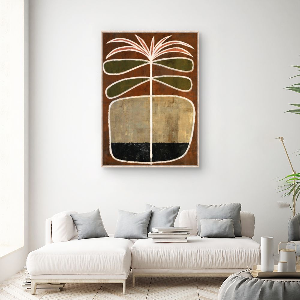 Tableau Plante stylisée moderne