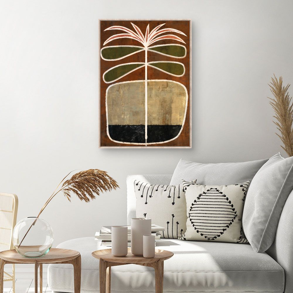 Tableau Plante stylisée moderne