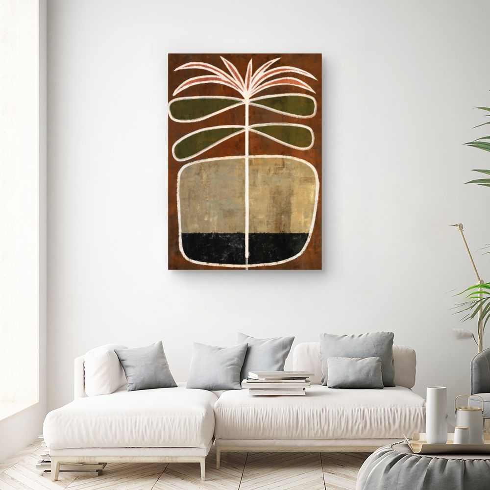 Tableau Plante stylisée moderne