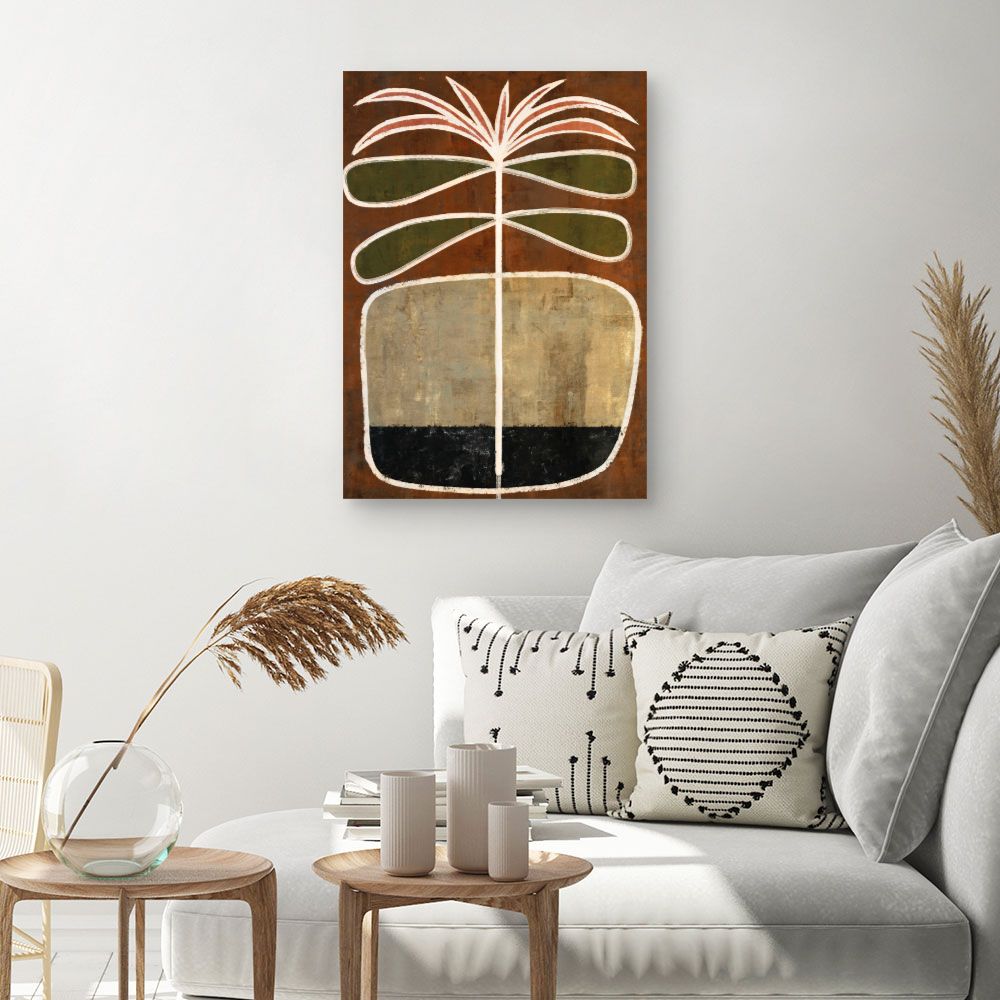 Tableau Plante stylisée moderne