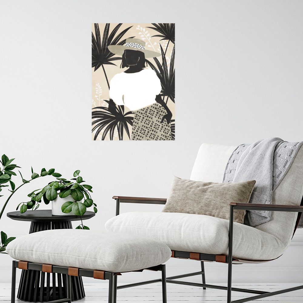 Affiche Élégance tropicale