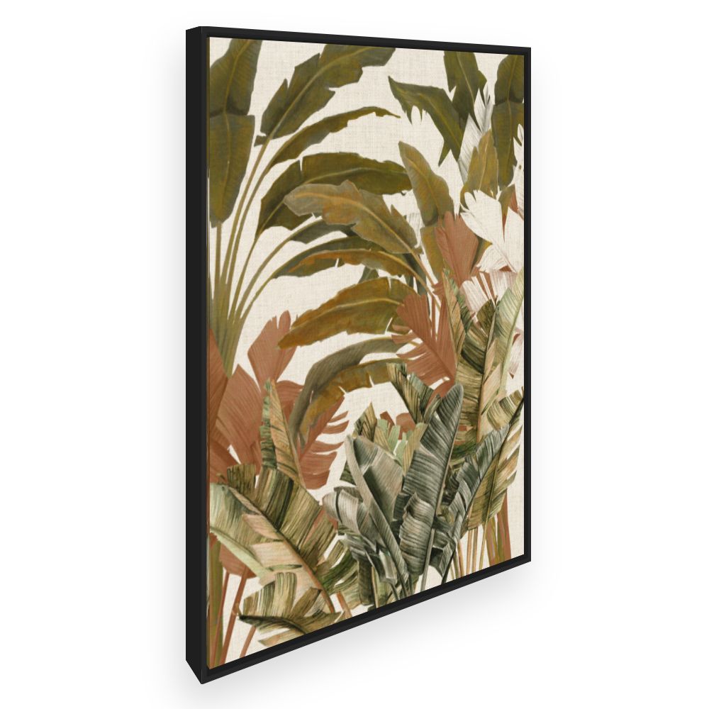 Toile Feuillage exotique