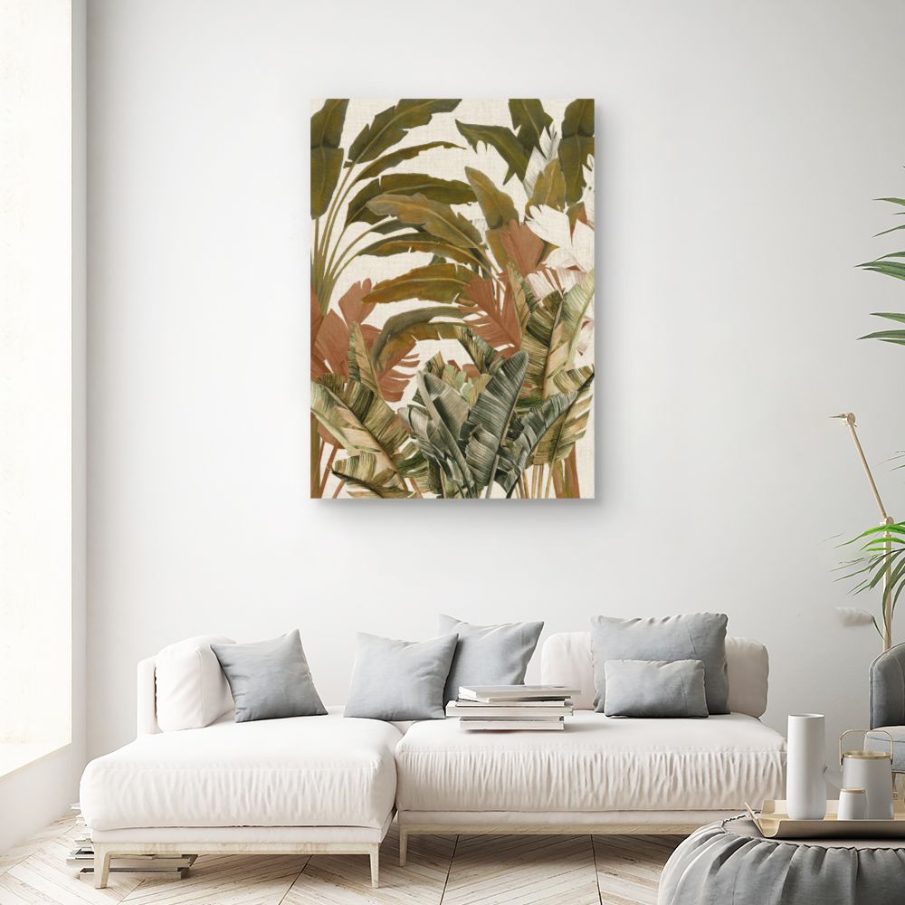 Tableau Feuillage exotique
