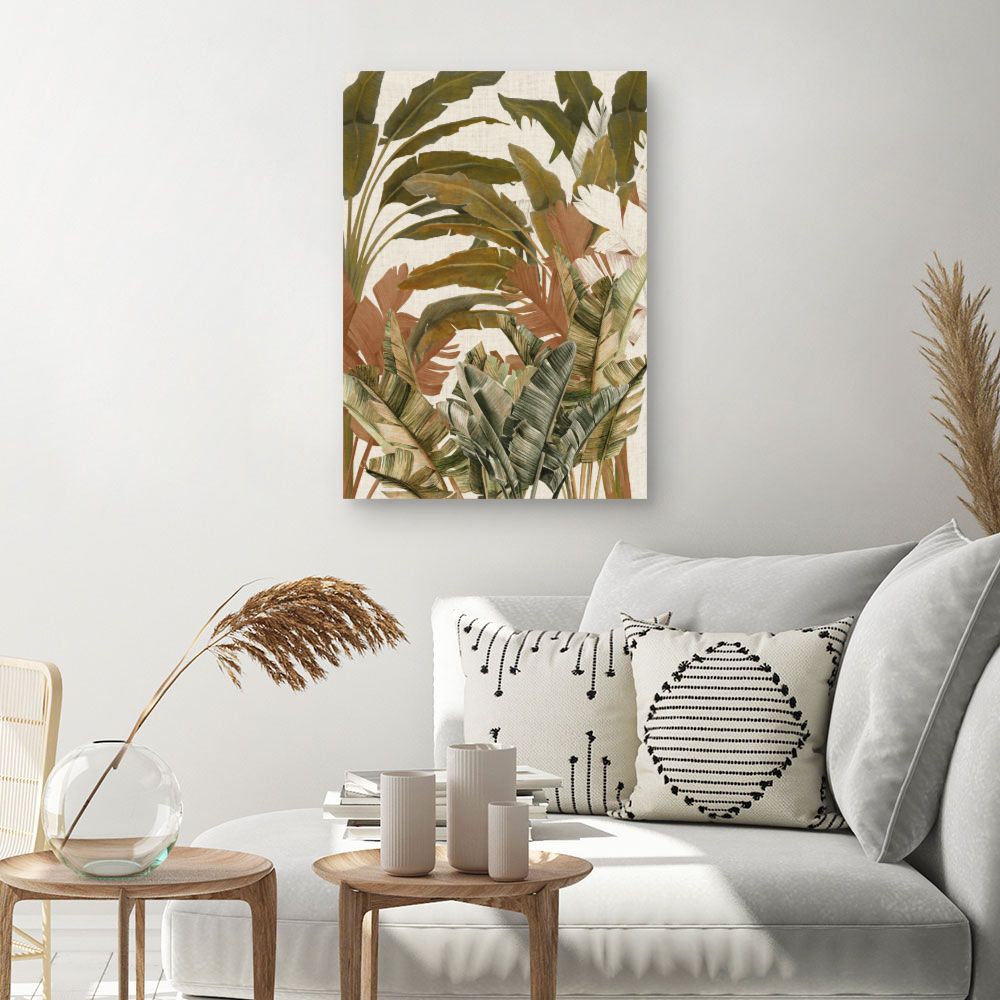 Tableau Feuillage exotique