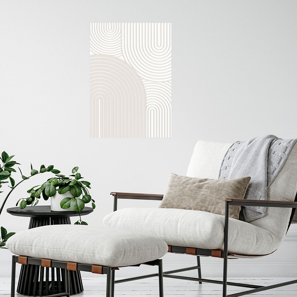 Affiche Lignes élégantes