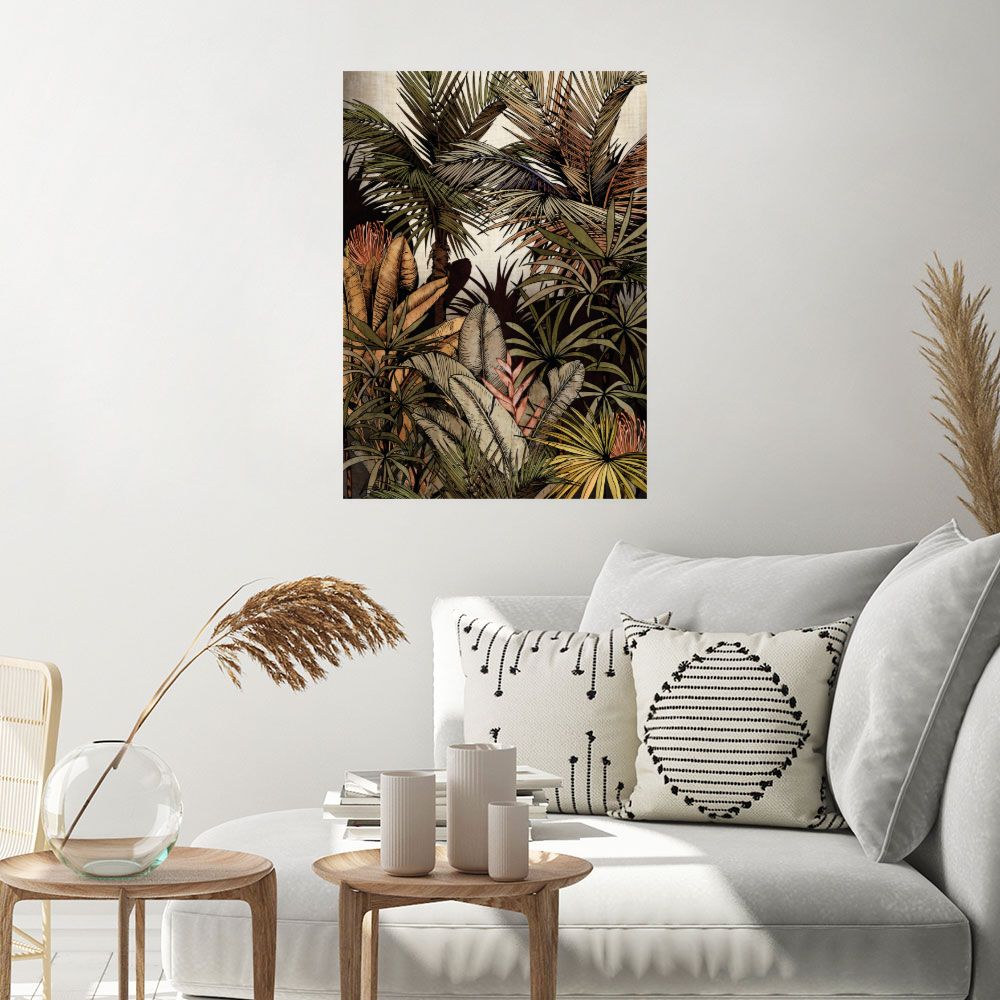 Affiche Jungle luxuriante