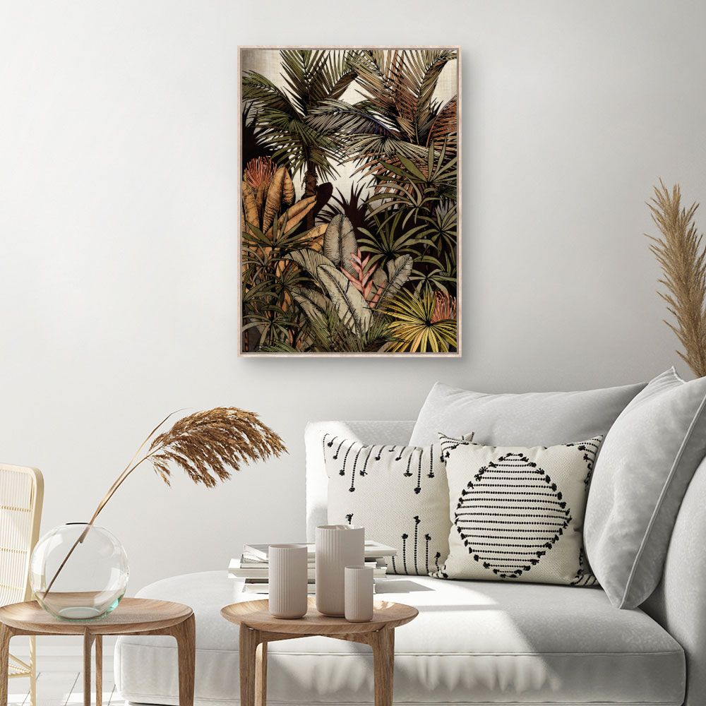 Tableau Jungle exotique