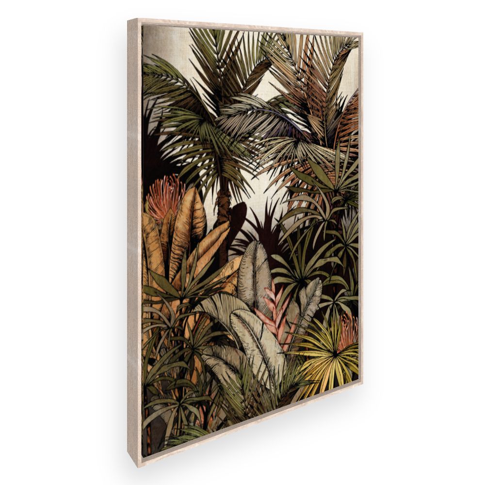 Toile Jungle exotique