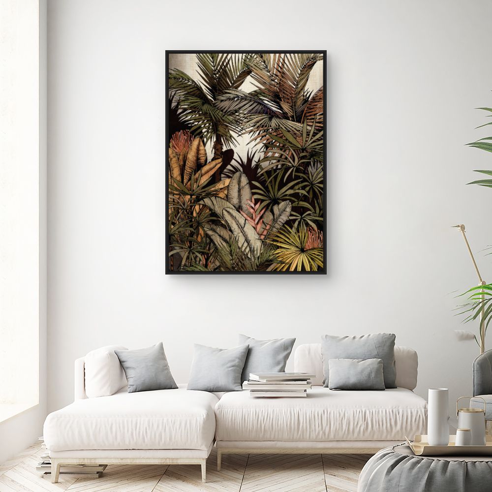 Tableau Jungle exotique