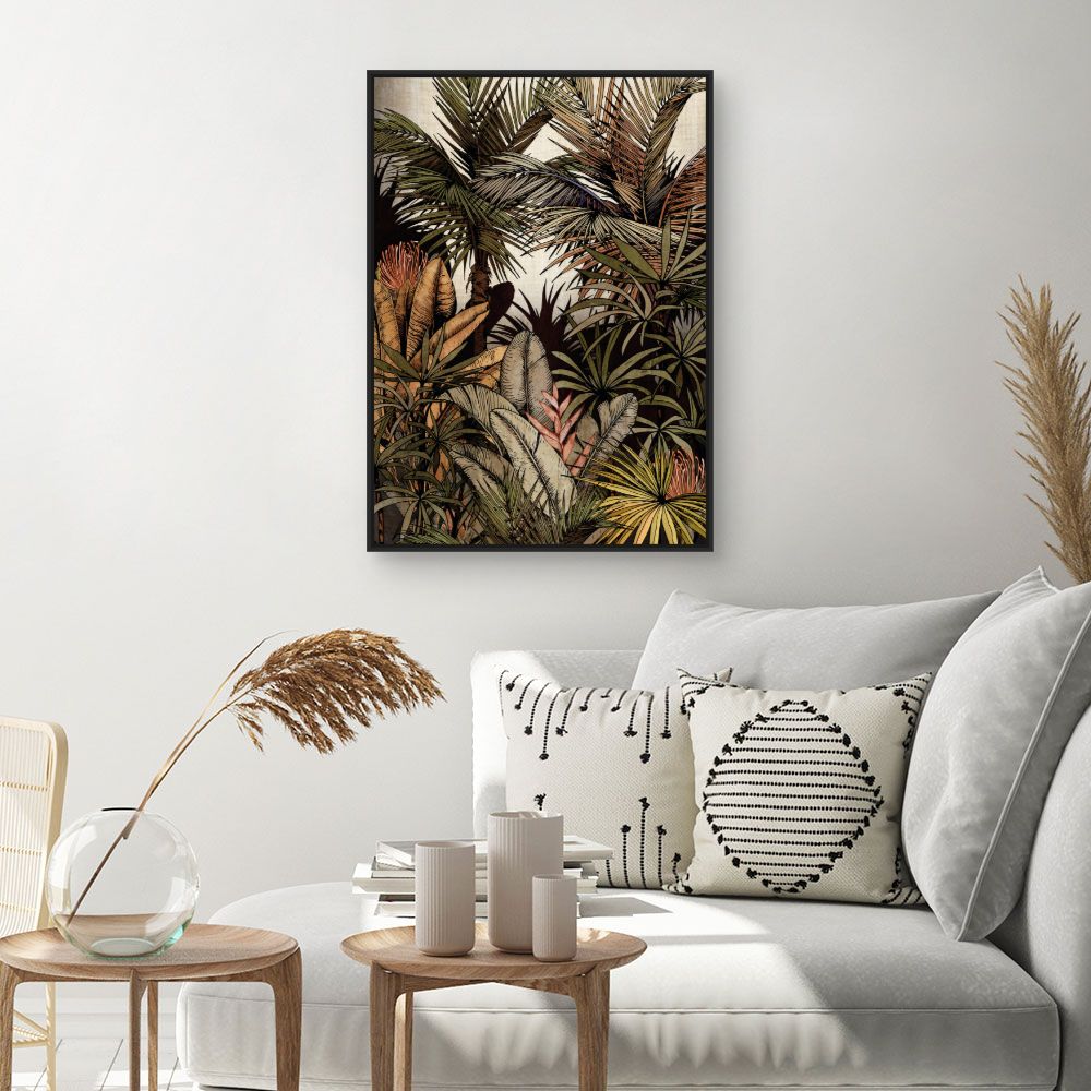 Tableau Jungle exotique