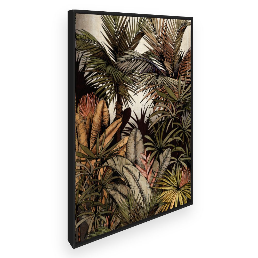 Toile Jungle exotique
