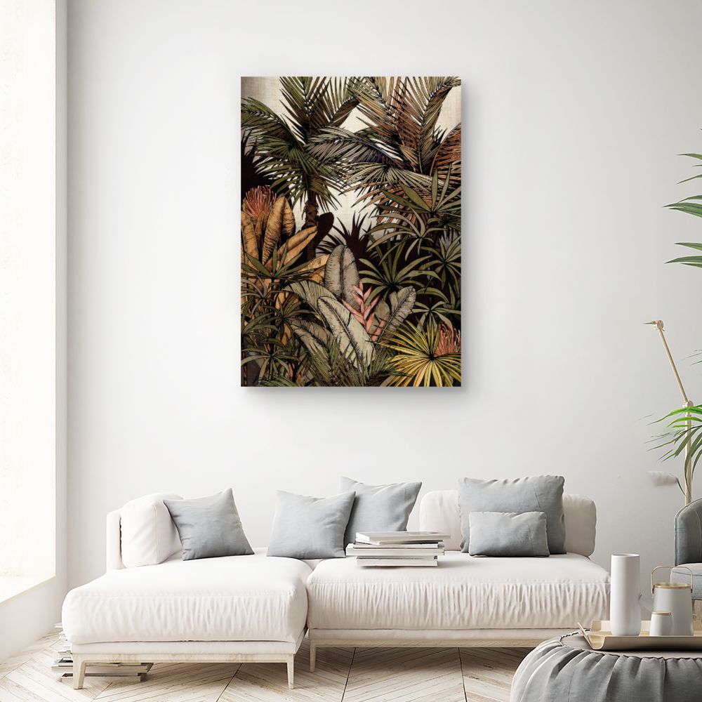Tableau Jungle exotique