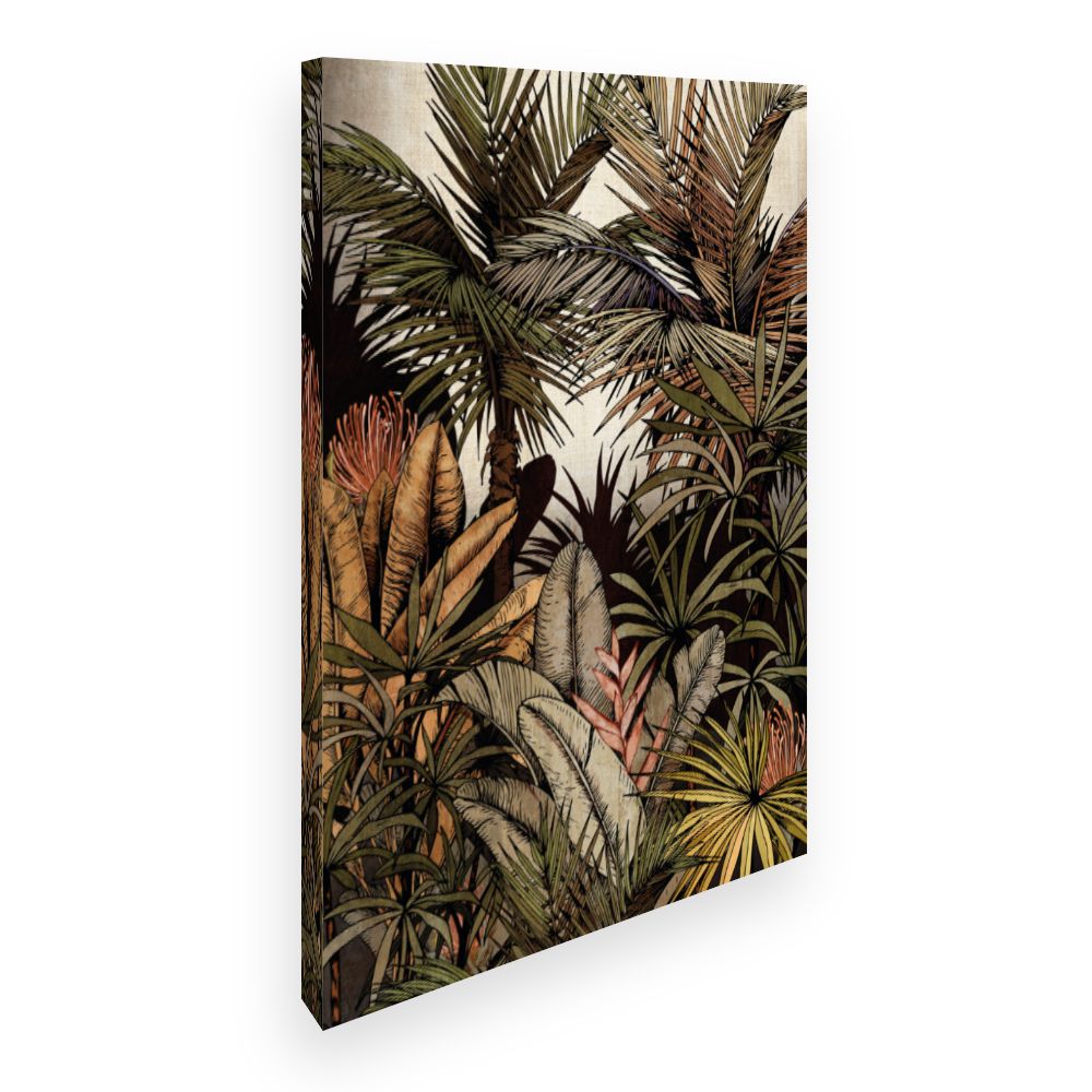 Toile Jungle exotique