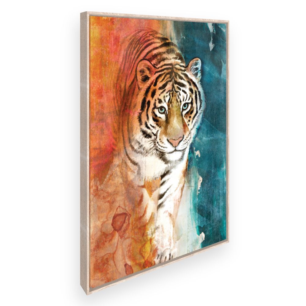 Toile Tigre flamboyant