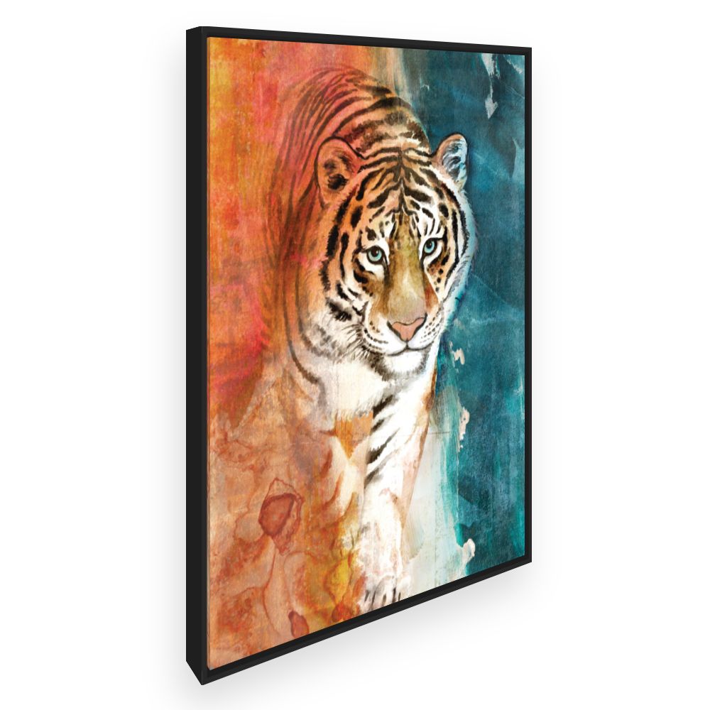 Toile Tigre flamboyant