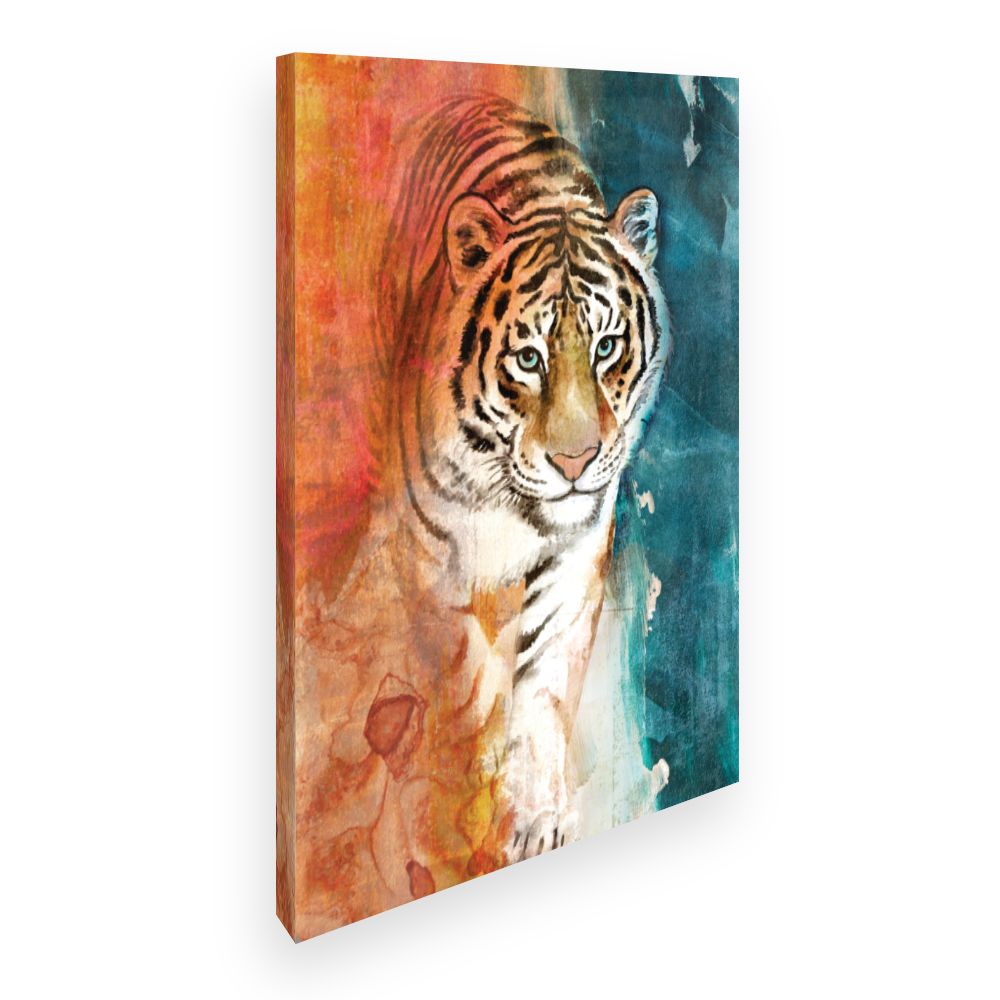Toile Tigre flamboyant
