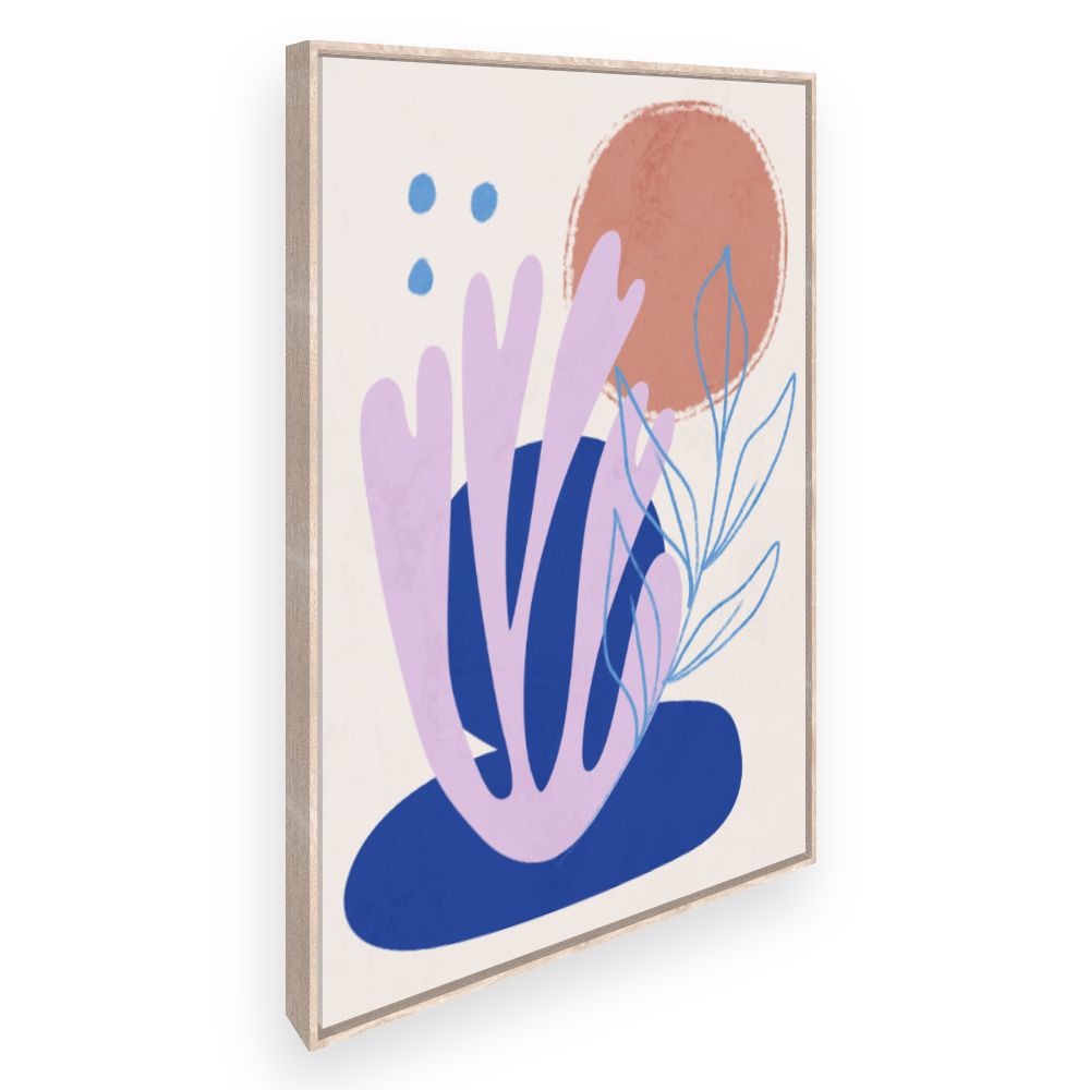 Toile Formes abstraites naturelles