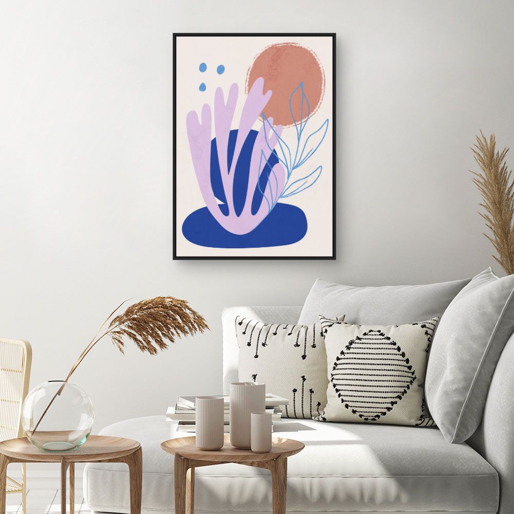 Tableau Formes abstraites naturelles