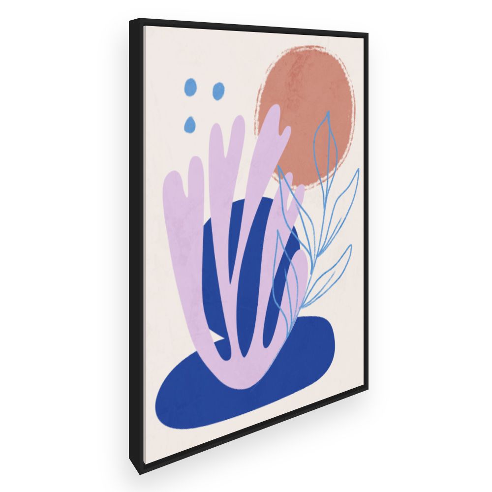 Toile Formes abstraites naturelles