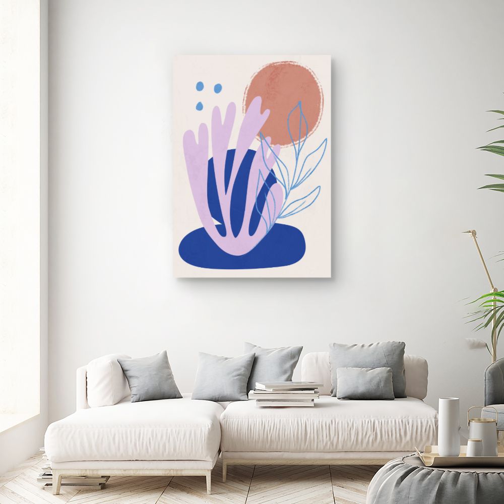 Tableau Formes abstraites naturelles